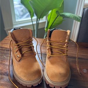 Toddler Timberland boots.
